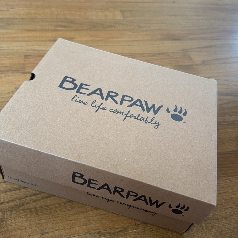 BEARPAW PLATFORM SLIPPERS 8 |   NWT PLATFORM SLIPPERS 8 - Picture 10 of 11
